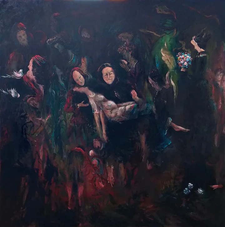 Dal sacrificio la rinascita, work by Franca Lavorato
