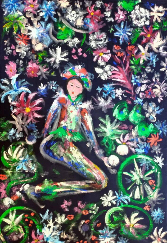 Donna d’oriente, opera di Franca Lavorato
