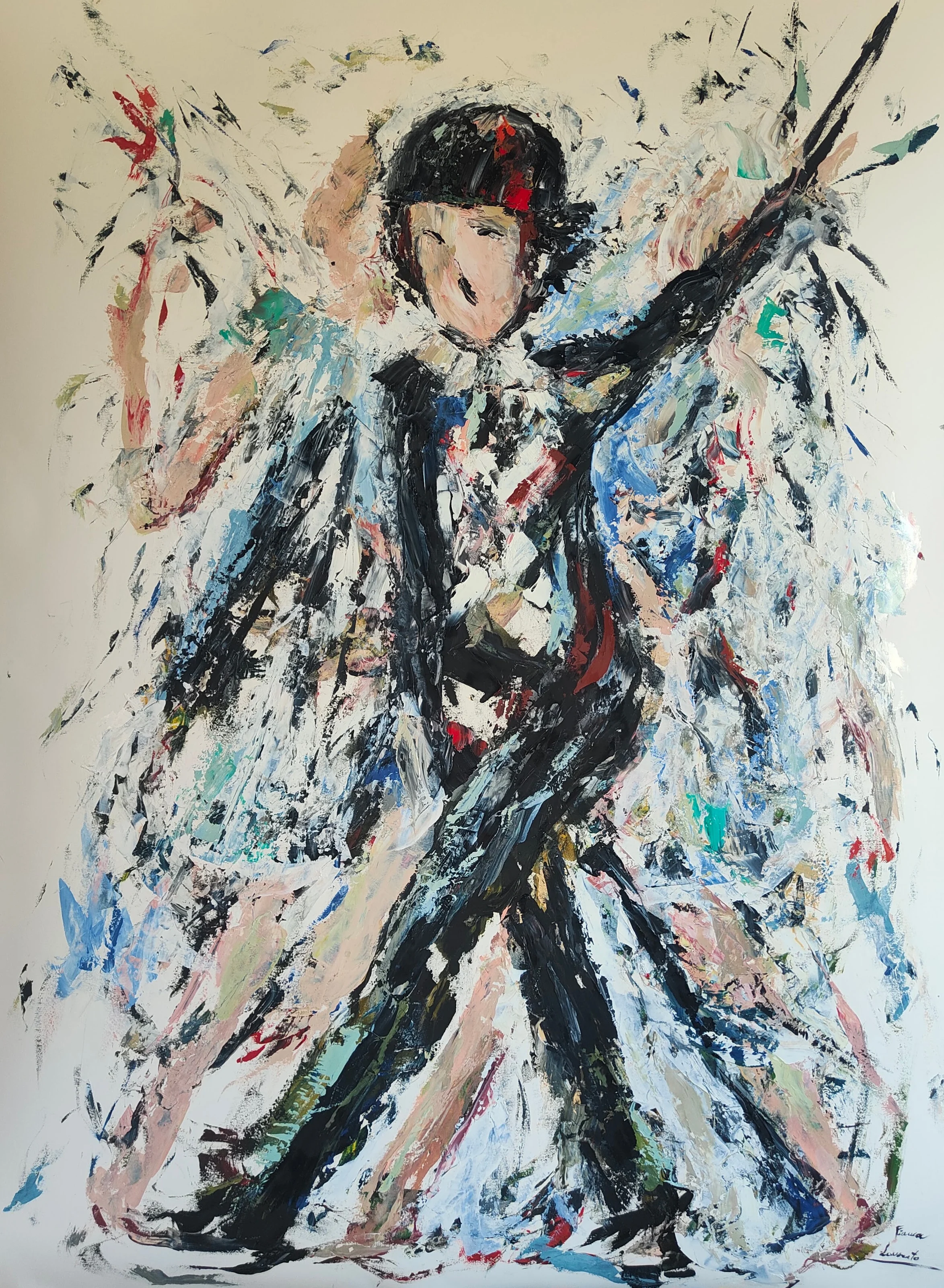 L’angelo Custode, work by Franca Lavorato