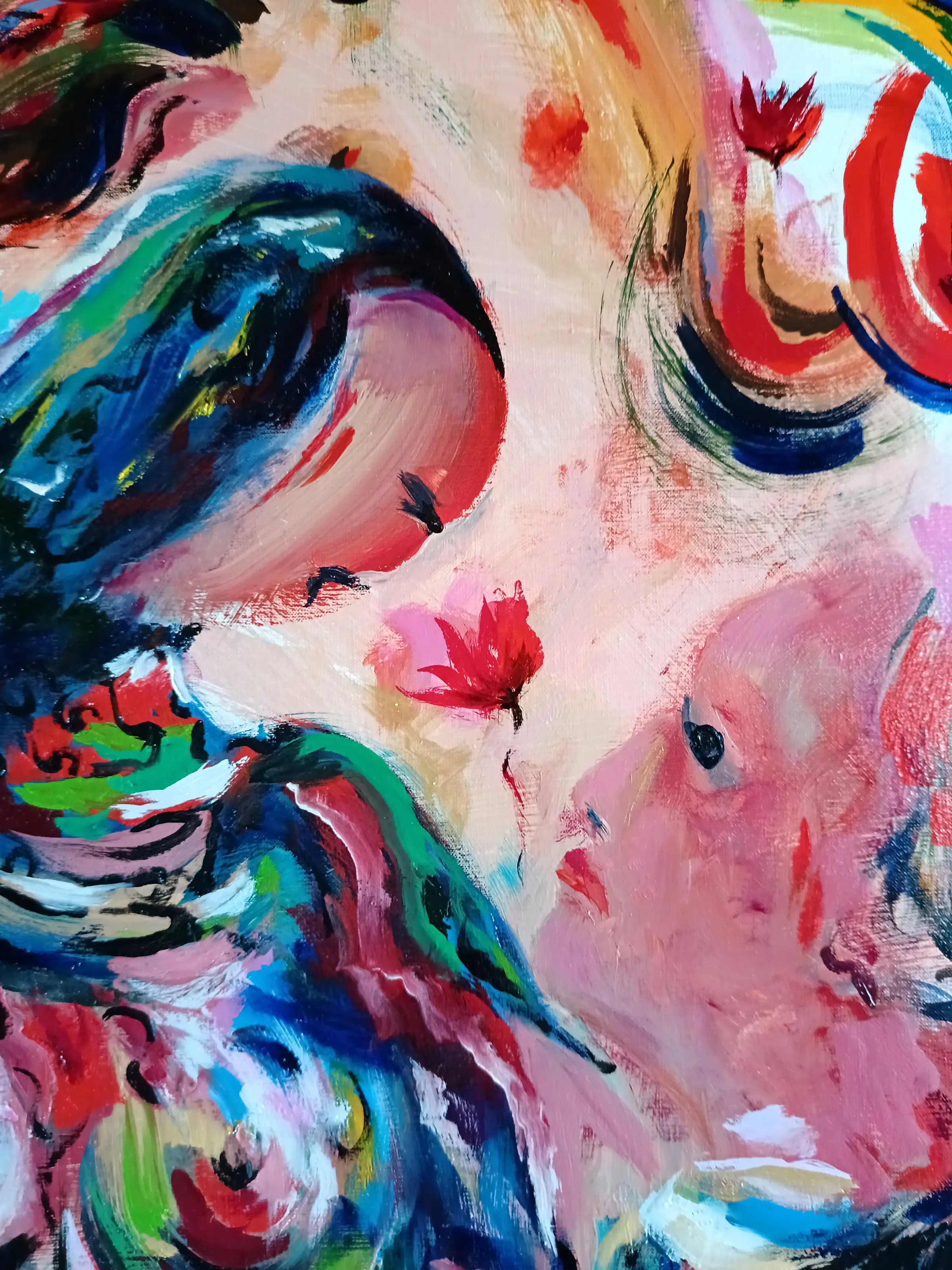 Madre Natura, particolare 2, opera di Franca Lavorato