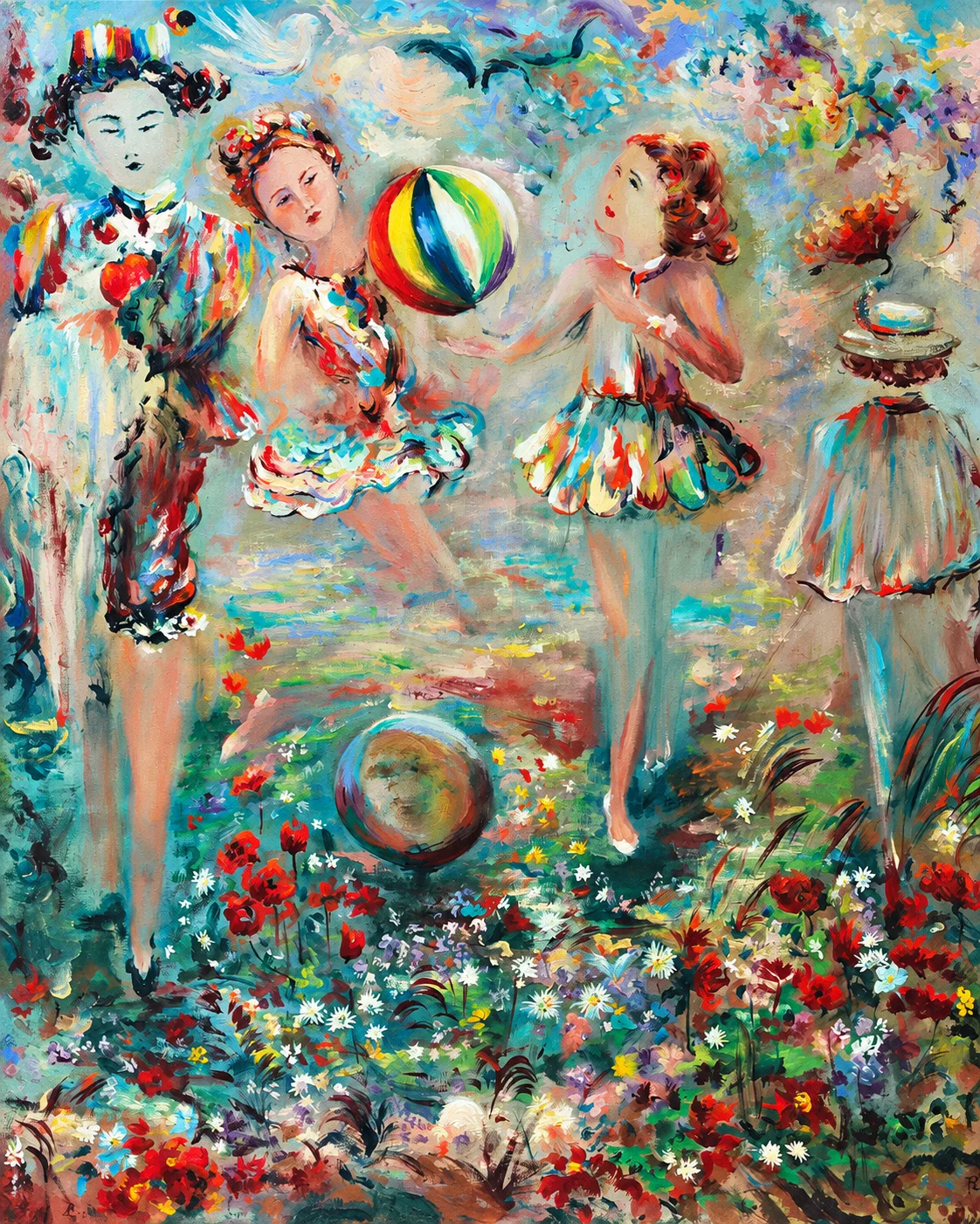 Rinascita, 2020, opera di Franca Lavorato