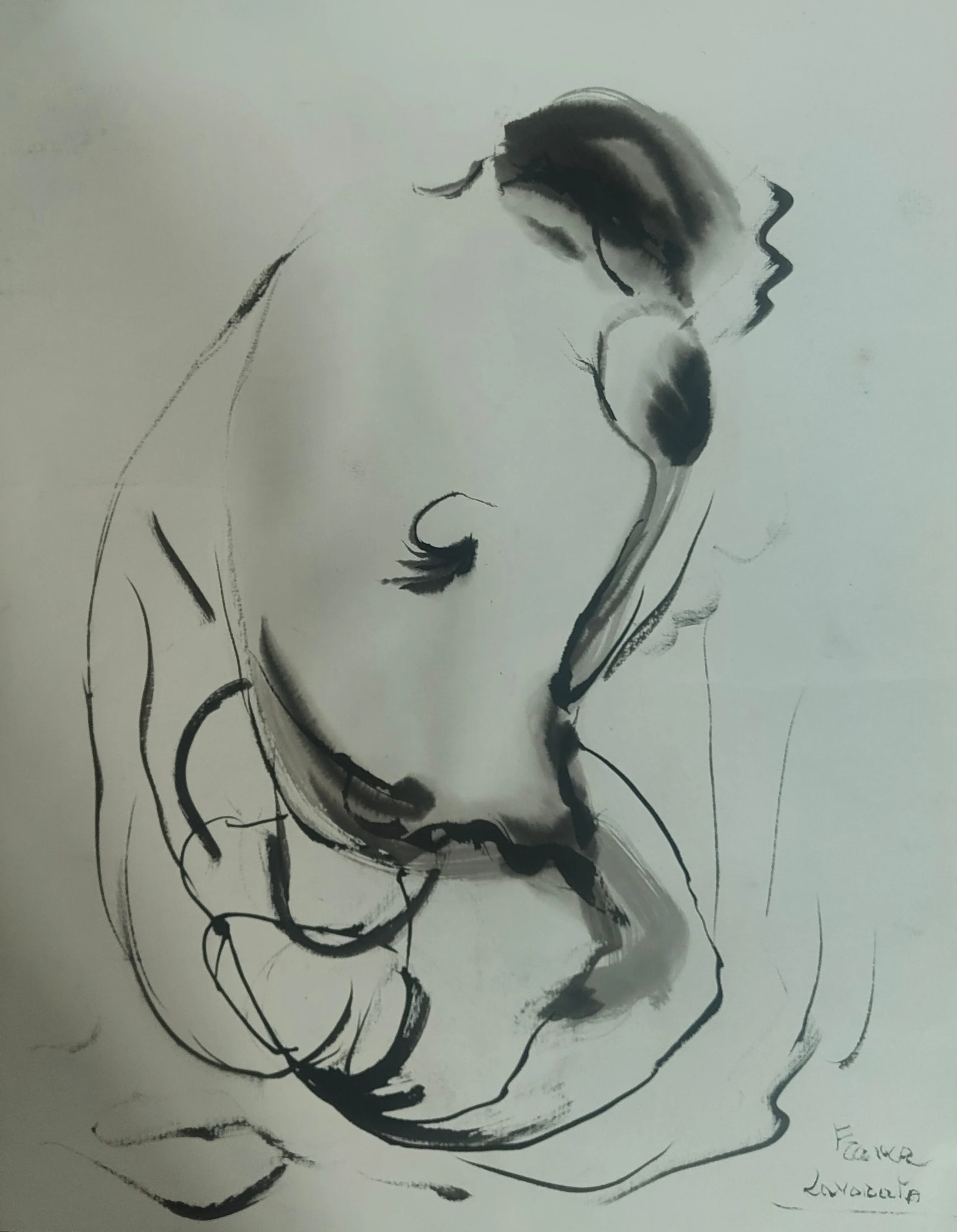 Senza titolo, work by Franca Lavorato
