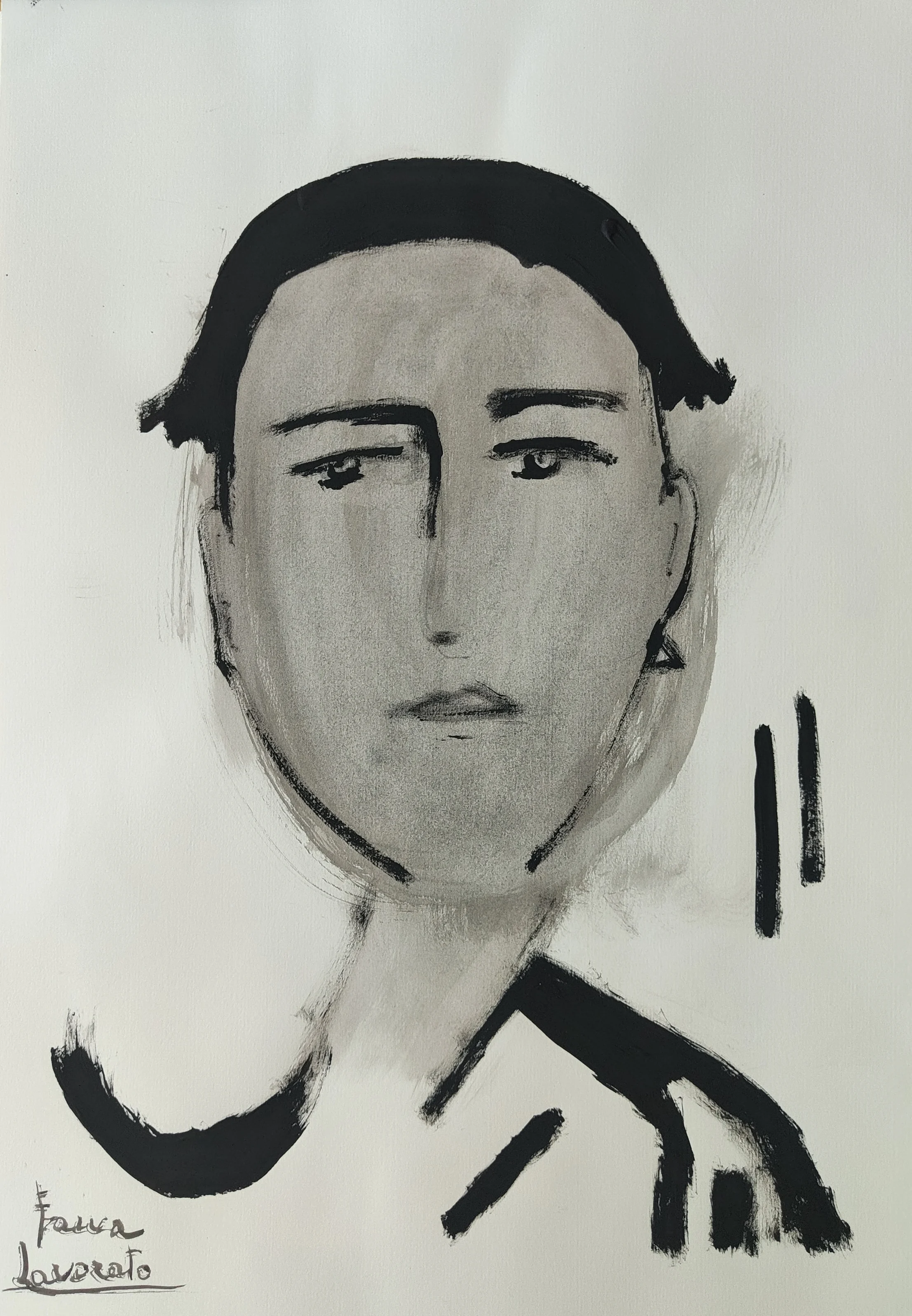 Senza titolo, work by Franca Lavorato